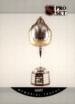 1990-91 Pro Set #381 The Hart Memorial Trophy