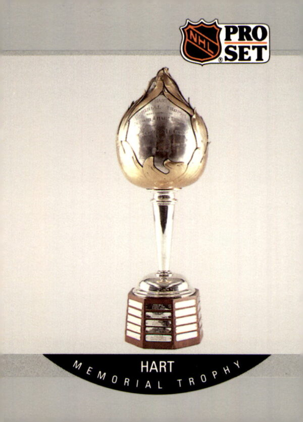 1990-91 Pro Set #381 The Hart Memorial Trophy