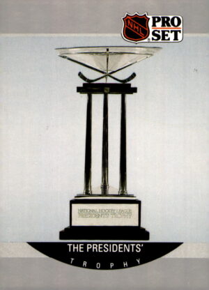 1990-91 Pro Set #387 Presidents' Trophy