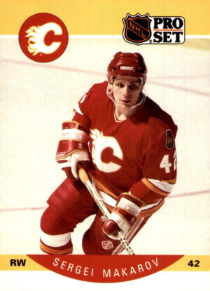 1990-91 Pro Set #38 Sergei Makarov