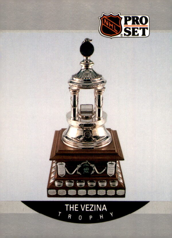 1990-91 Pro Set #391 The Vezina Trophy