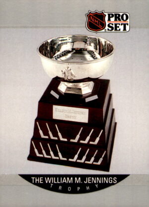 1990-91 Pro Set #382 The William M. Jennings Trophy