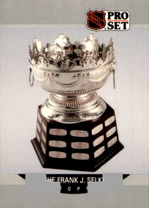 1990-91 Pro Set #389 The Frank J. Selke Trophy