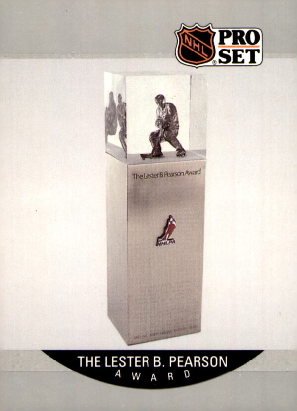 1990-91 Pro Set #386 The Lester B. Pearson Award