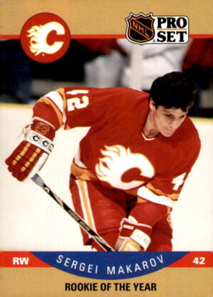 1990-91 Pro Set #396 Sergei Makarov