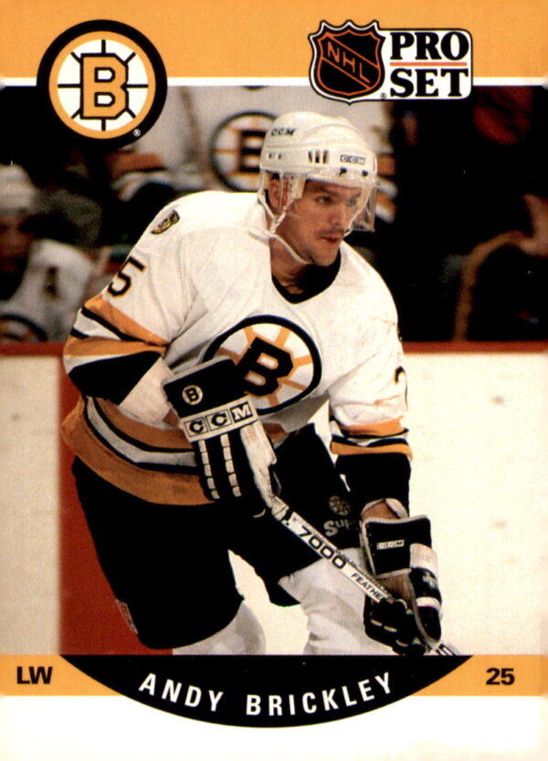 1990-91 Pro Set #406 Andy Brickley
