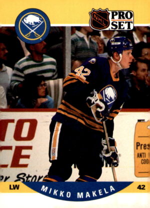 1990-91 Pro Set #418 Mikko Makela