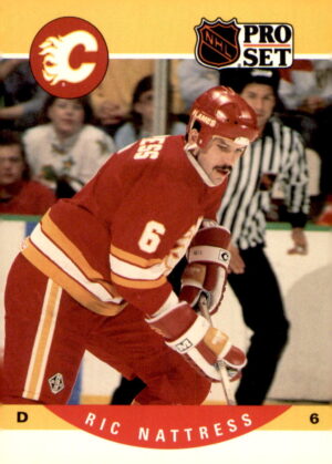 1990-91 Pro Set #426 Ric Nattress