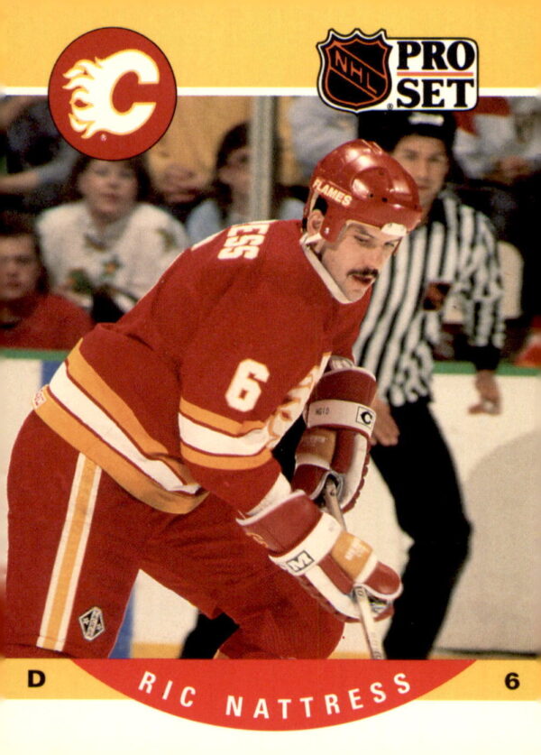 1990-91 Pro Set #426 Ric Nattress