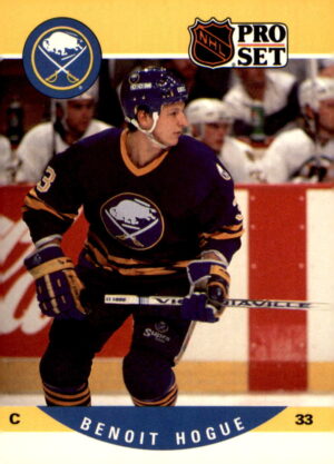1990-91 Pro Set #416 Benoit Hogue