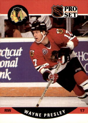 1990-91 Pro Set #434 Wayne Presley