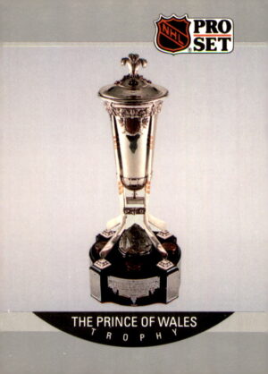 1990-91 Pro Set #393 The Prince of Wales Trophy