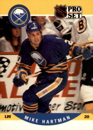1990-91 Pro Set #414 Mike Hartman