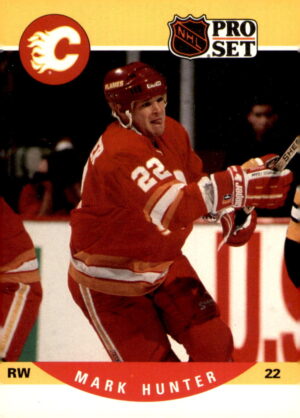 1990-91 Pro Set #422 Mark Hunter