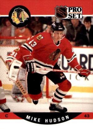 1990-91 Pro Set #431 Mike Hudson