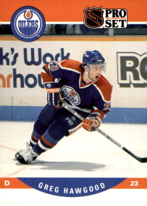1990-91 Pro Set #442 Greg Hawgood