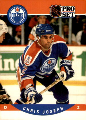 1990-91 Pro Set #443 Chris Joseph