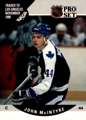 1990-91 Pro Set #457 John McIntyre
