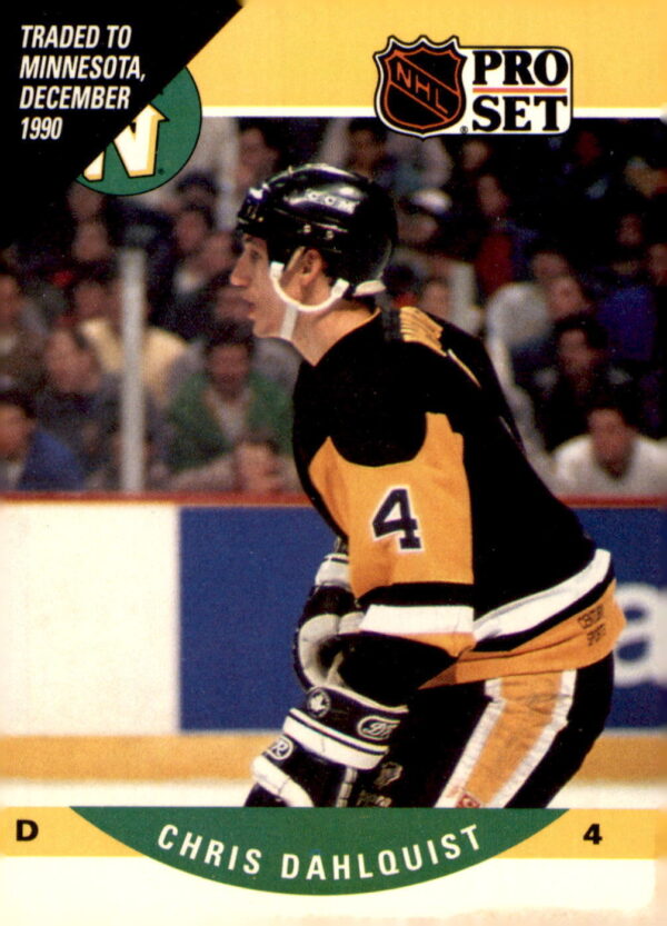 1990-91 Pro Set #464 Chris Dahlquist