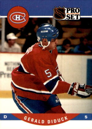 1990-91 Pro Set #468 Gerald Diduck