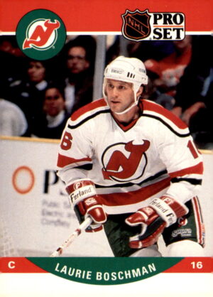 1990-91 Pro Set #476 Laurie Boschman
