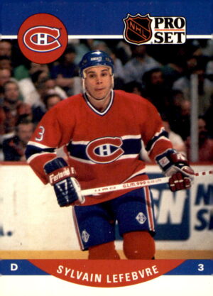 1990-91 Pro Set #472 Sylvain Lefebvre
