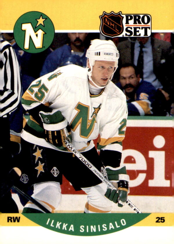 1990-91 Pro Set #461 Ilkka Sinisalo