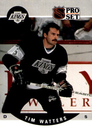 1990-91 Pro Set #458 Tim Watters