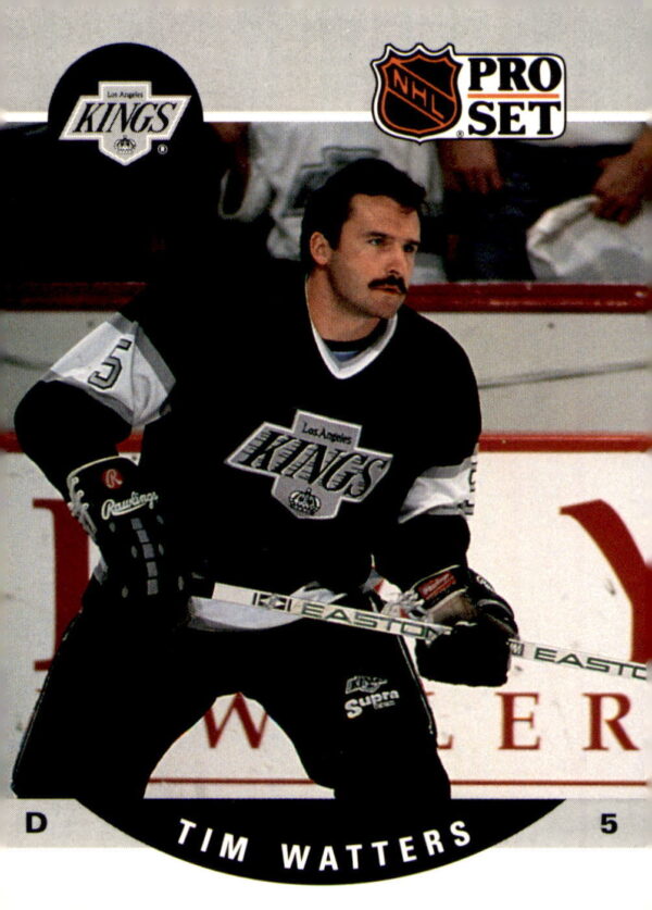 1990-91 Pro Set #458 Tim Watters