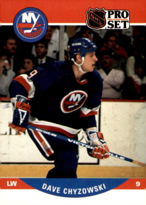 1990-91 Pro Set #483 Dave Chyzowski