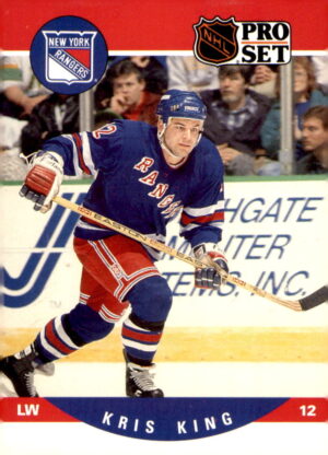 1990-91 Pro Set #491 Kris King