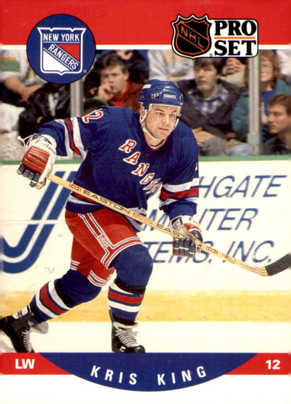 1990-91 Pro Set #491 Kris King