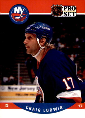 1990-91 Pro Set #484 Craig Ludwig