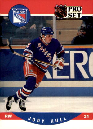 1990-91 Pro Set #490 Jody Hull