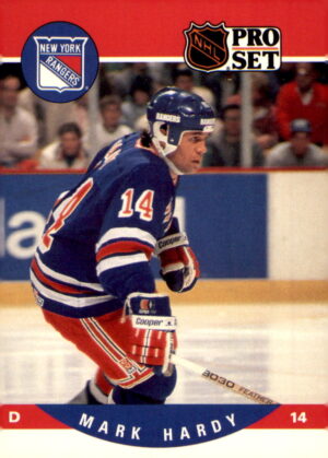1990-91 Pro Set #489 Mark Hardy