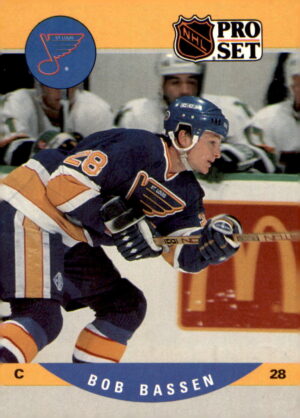 1990-91 Pro Set #520 Bob Bassen