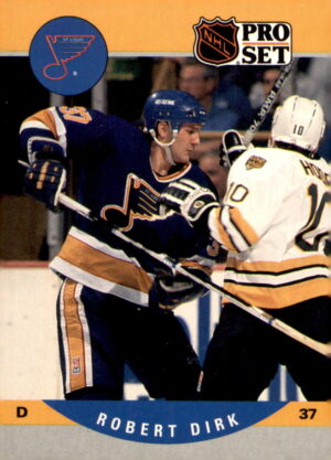 1990-91 Pro Set #522 Robert Dirk