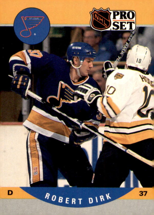 1990-91 Pro Set #522 Robert Dirk