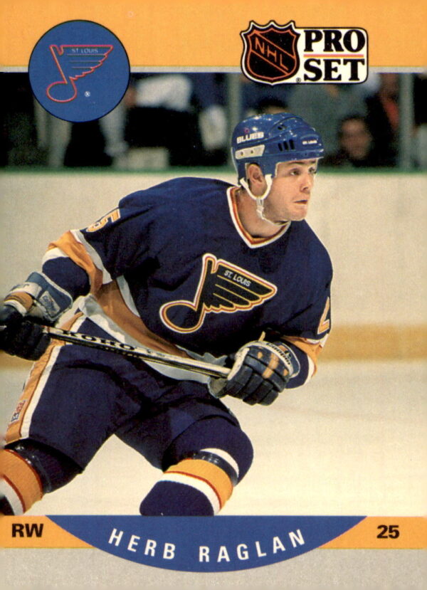 1990-91 Pro Set #525 Herb Raglan