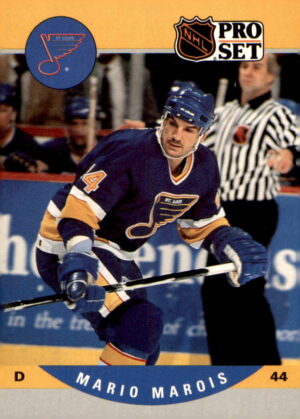 1990-91 Pro Set #524 Mario Marois