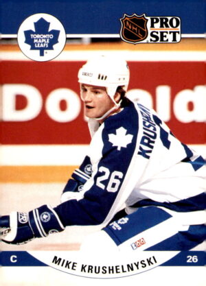 1990-91 Pro Set #537 Mike Krushelnyski