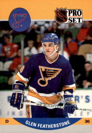 1990-91 Pro Set #523 Glen Featherstone