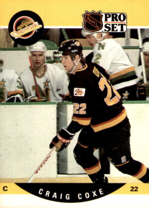 1990-91 Pro Set #544 Craig Coxe