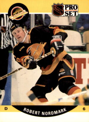 1990-91 Pro Set #547 Robert Nordmark