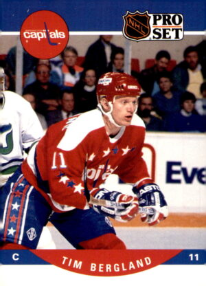 1990-91 Pro Set #550 Tim Bergland