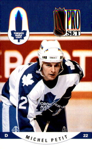 1990-91 Pro Set #539 Michel Petit