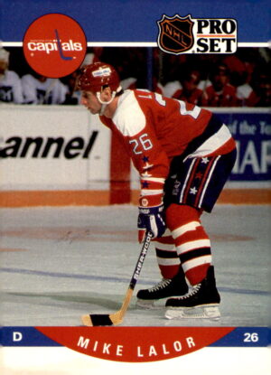 1990-91 Pro Set #552 Mike Lalor
