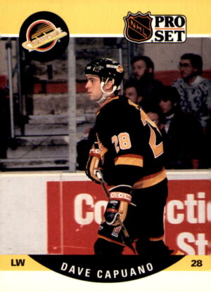 1990-91 Pro Set #543 Dave Capuano