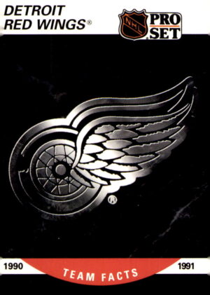 1990-91 Pro Set #570 Detroit Red Wings Logo