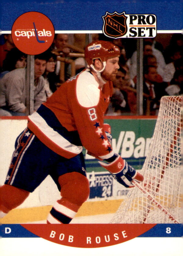 1990-91 Pro Set #554 Bob Rouse